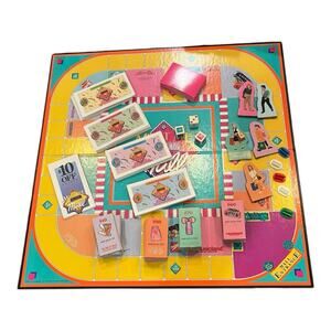 Vtg Meet Me at the Mall Tyco 1990 Shopping Game READ DETAILS Almost Complete